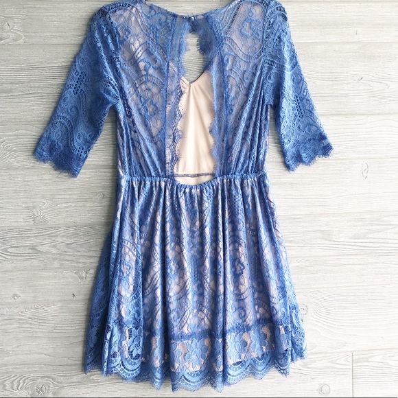 Final drop! Blue Lace Open Back π | M/L | - Picture 6 of 8